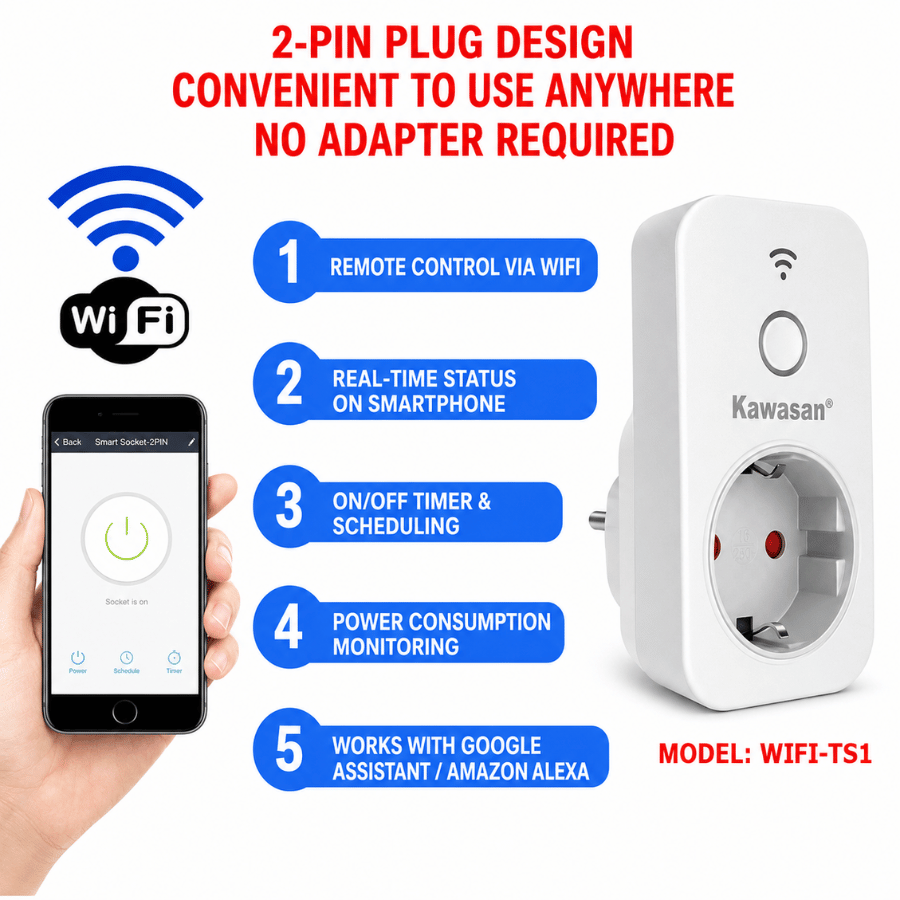TS1 Wi-Fi Socket Ổ cắm wifi TS1