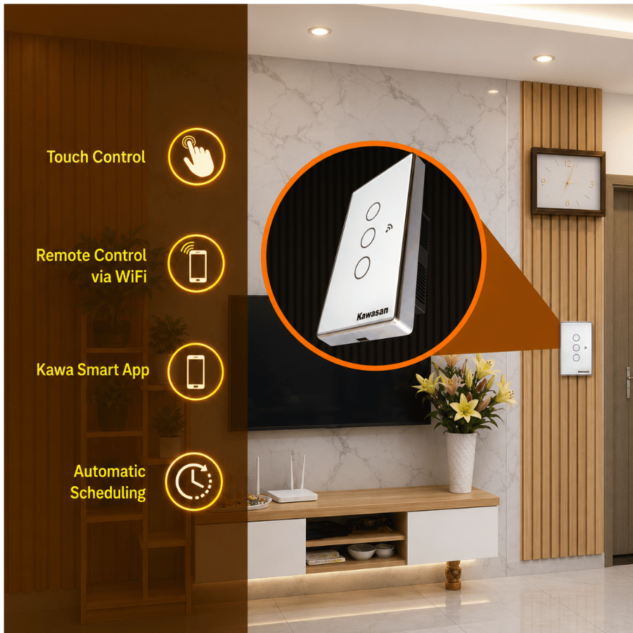 Wi-Fi Smart Switch Features Chức năng công tắc thông minh Wifi