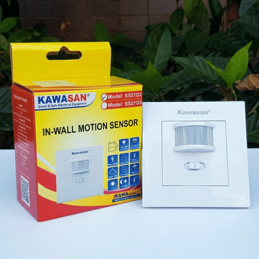 Công Tắc Cảm Ứng Hồng Ngoại Âm Tường SS21D2