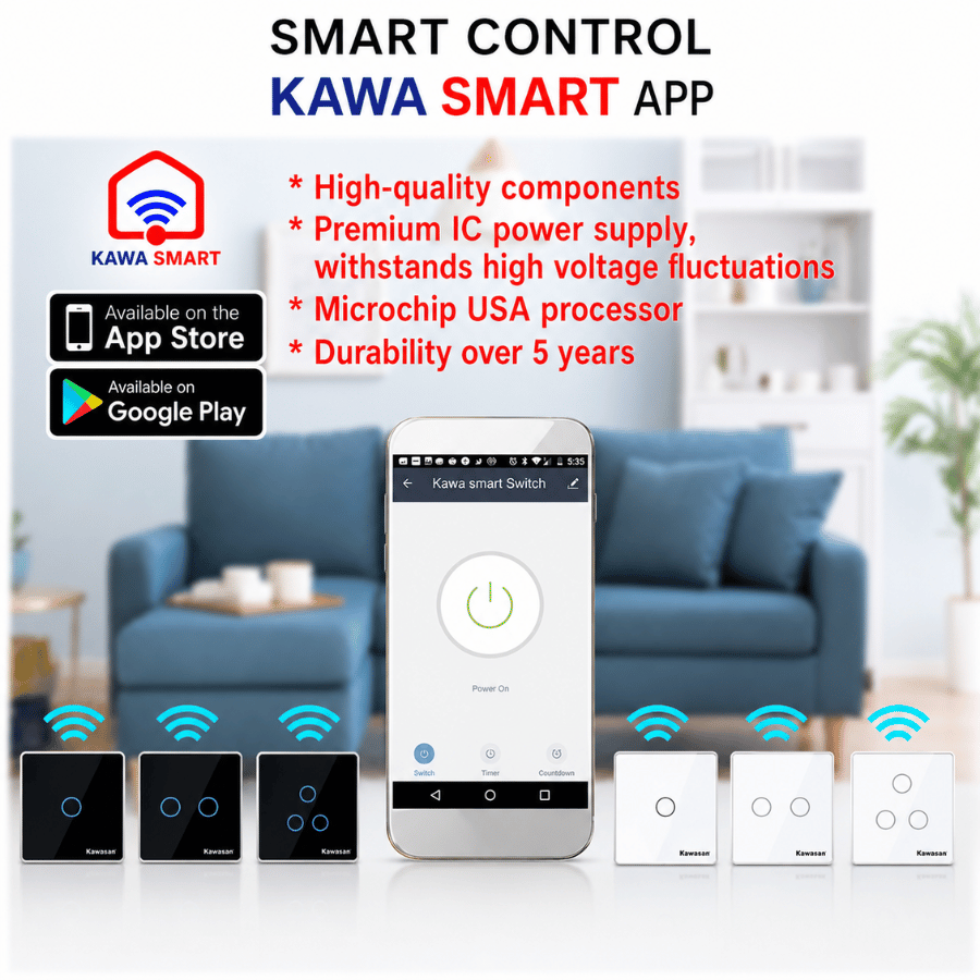 Đặc điểm công tắc WIFI thông minh