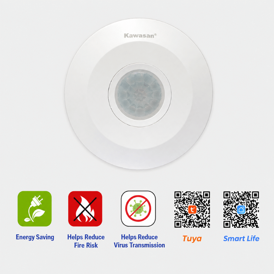 Công tắc wifi cảm ứng hồng ngoại nổi trần SW702 WIFI