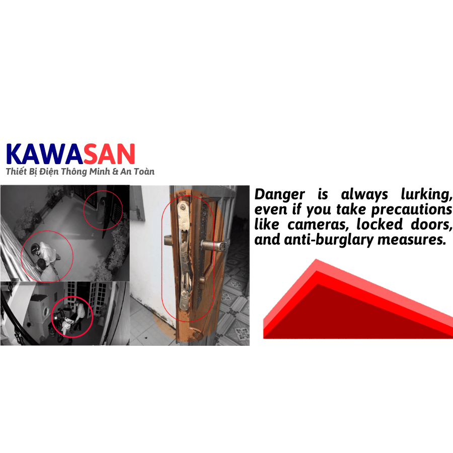It is advisable to stay alert against potential theft. Nên đề phòng trộm cắp luôn rình rập