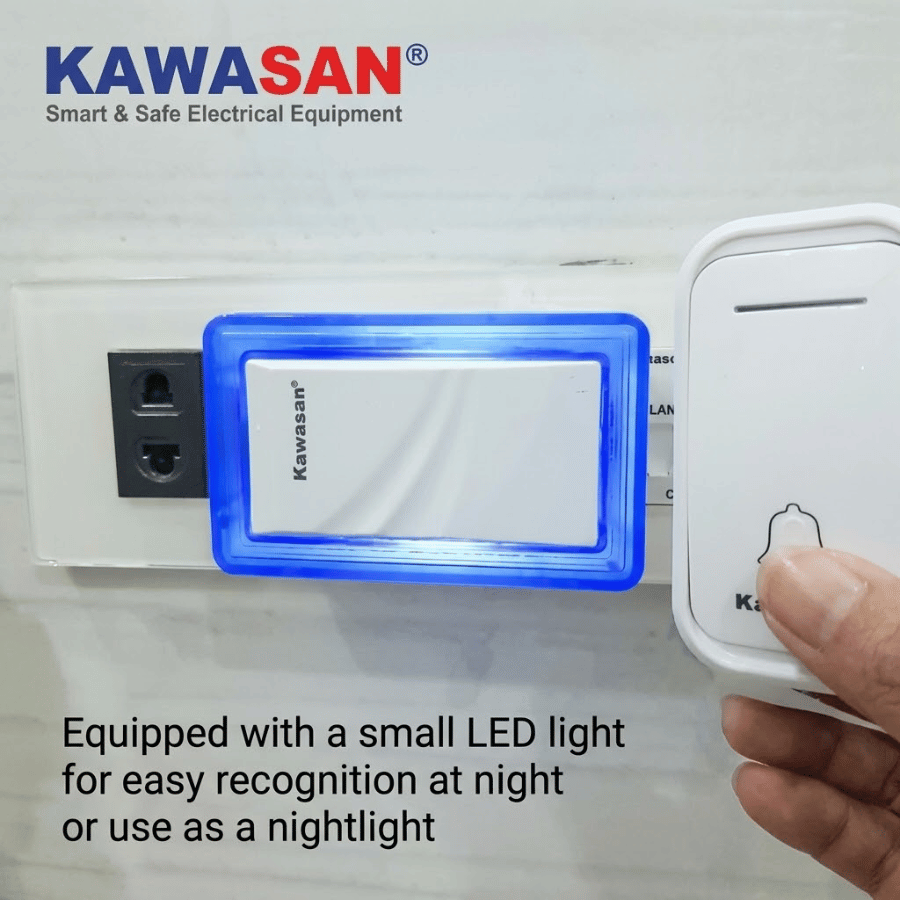 Trang bị đèn Led nhỏ có thể dùng làm đèn ngủ