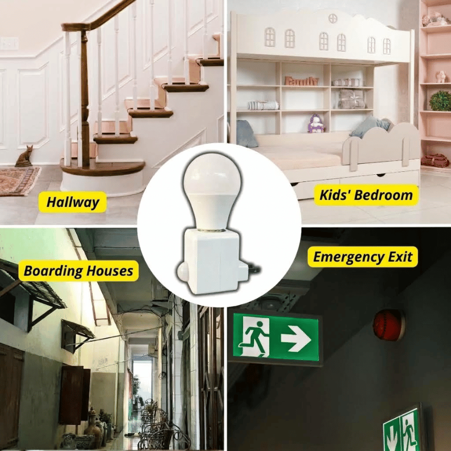 Ứng Dụng Đui Đèn Cảm Ứng Hồng Ngoại Phích Cắm PSE27