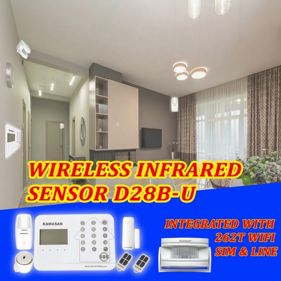 Tích hợp với trung tâm báo động 262T WIFI SIM&LINE