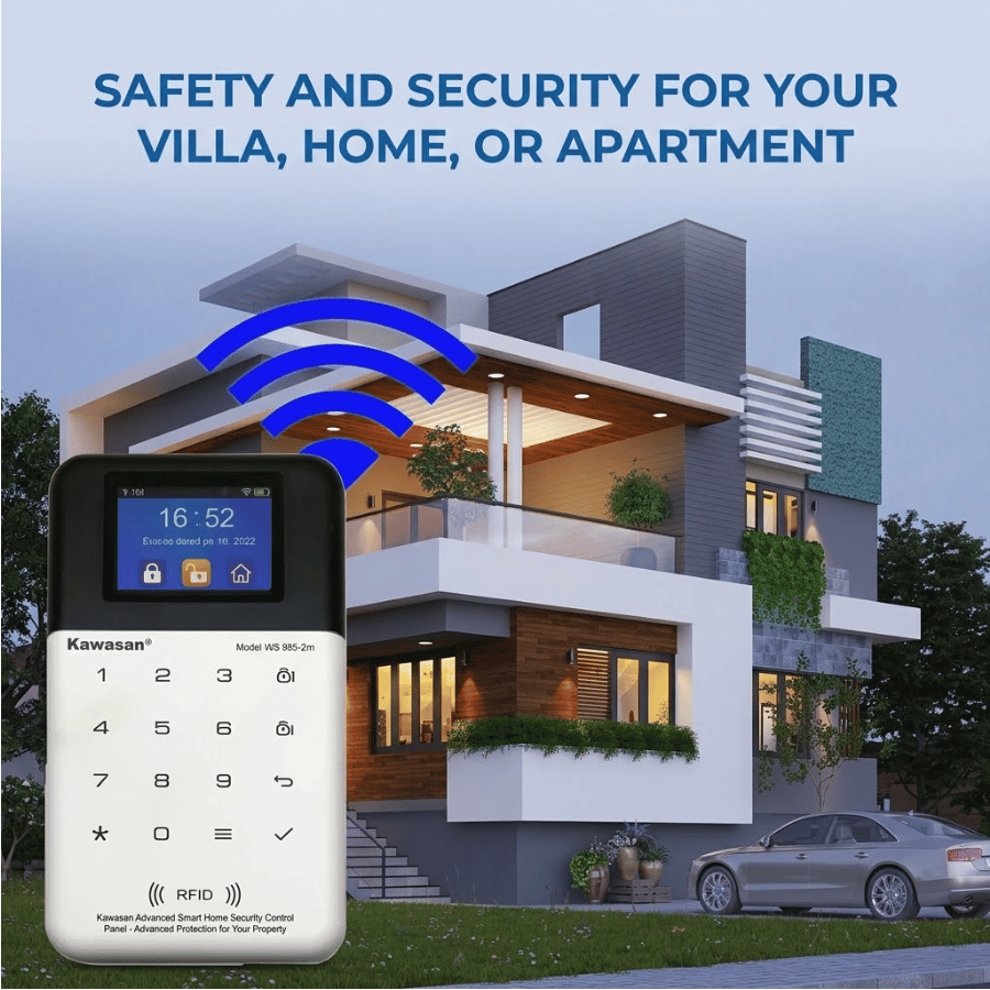 Phone-connected alarm system for villas, houses, and apartments Báo động qua điện thoại cho biệt thự, nhà ở hay khu căn hộ