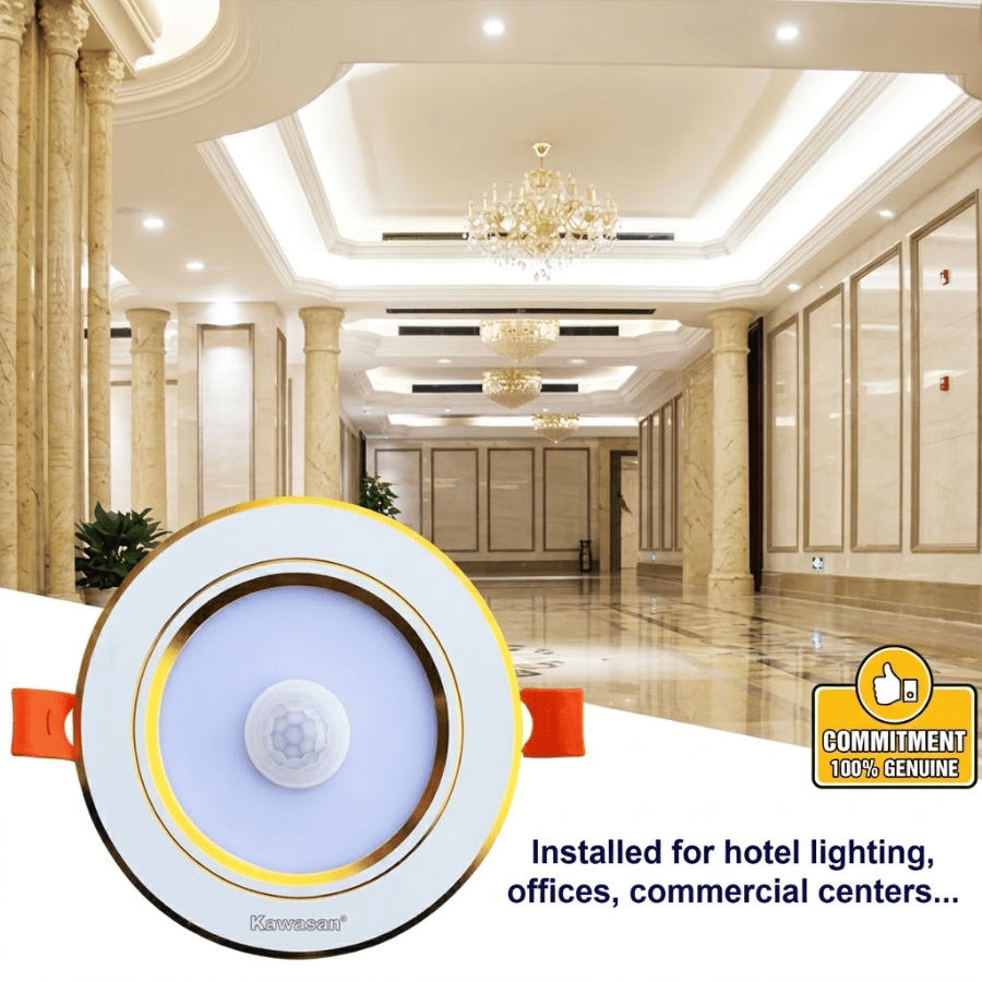 Adds elegance and enhances the appearance of the installation space Mang đến sự sang trọng và tăng tính thẩm mỹ cho không gian lắp đặt