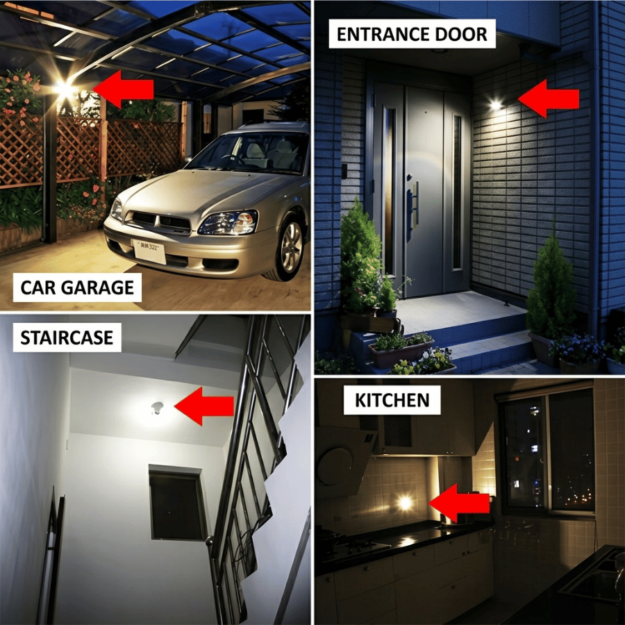 Suitable for installation in many different areas Phù hợp lắp cho nhiều khu vực