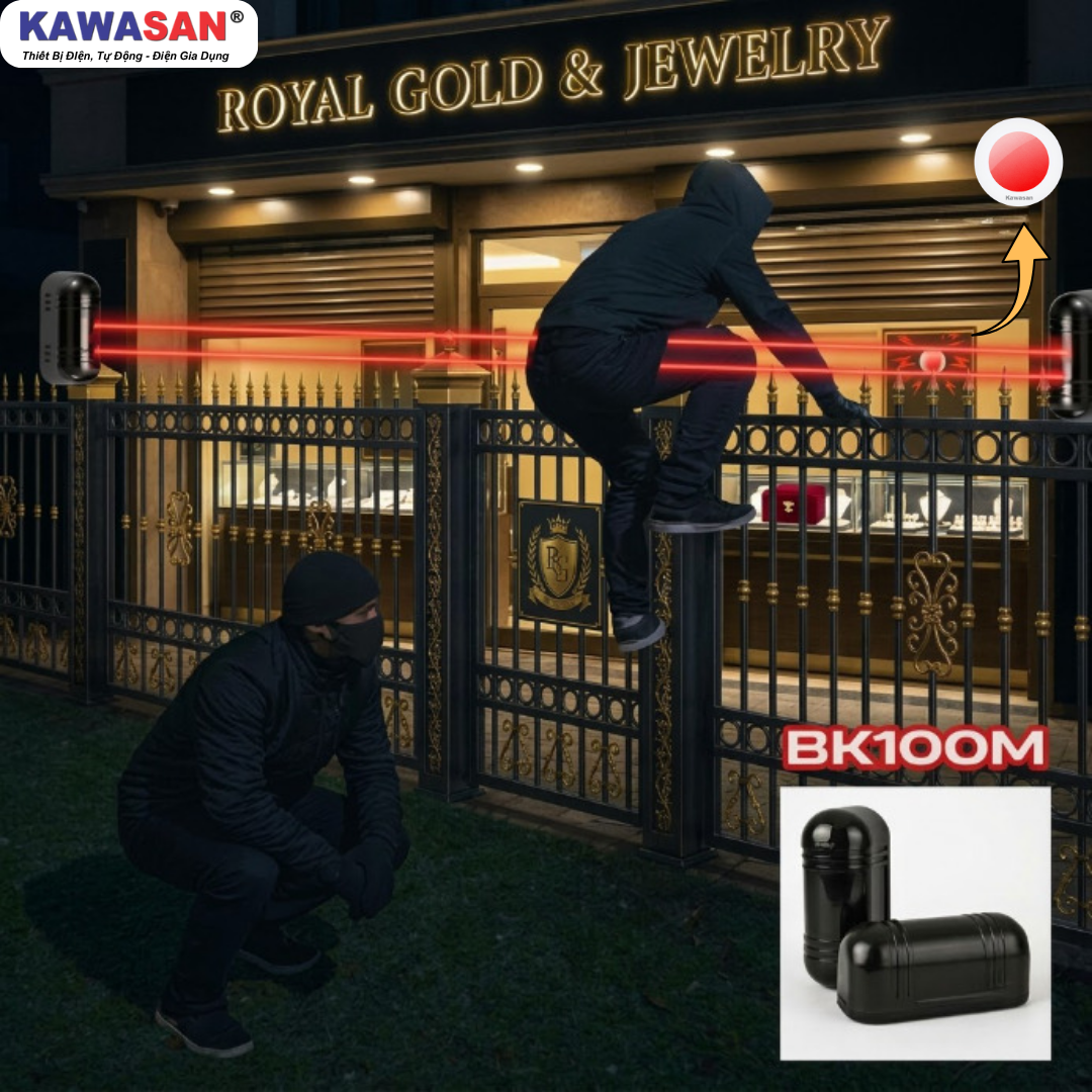 Còi báo động AL21 Kawasan bảo vệ cửa hàng
