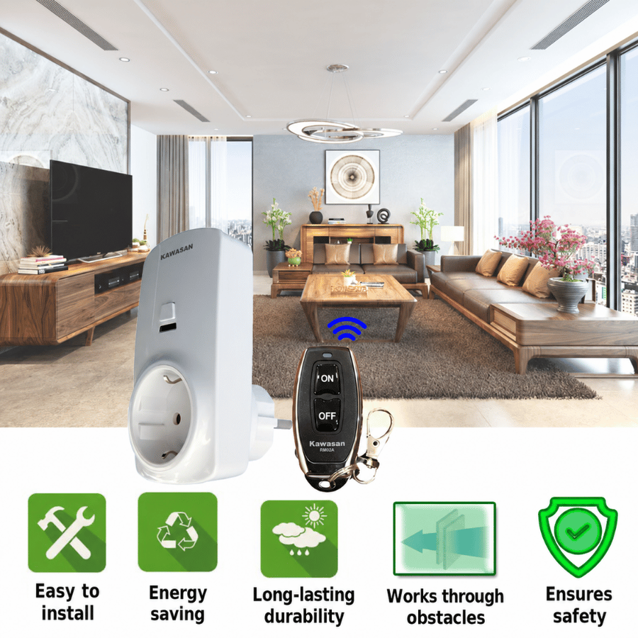 Ổ cắm điện TB02C mang đến nhiều ưu điểm nổi bật