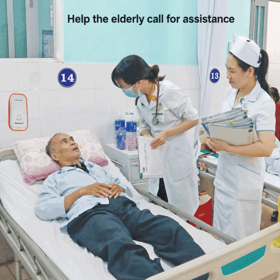 Làm chuông báo hỗ trợ người già khi cần giúp đỡ