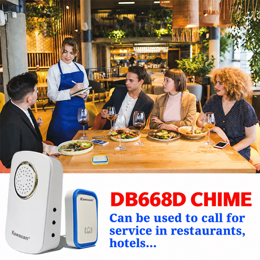 Restaurants can use it as a service call button to improve service professionalism. Các nhà hàng sử dụng làm nút gọi phục vụ giúp tăng tính chuyên nghiệp hơn