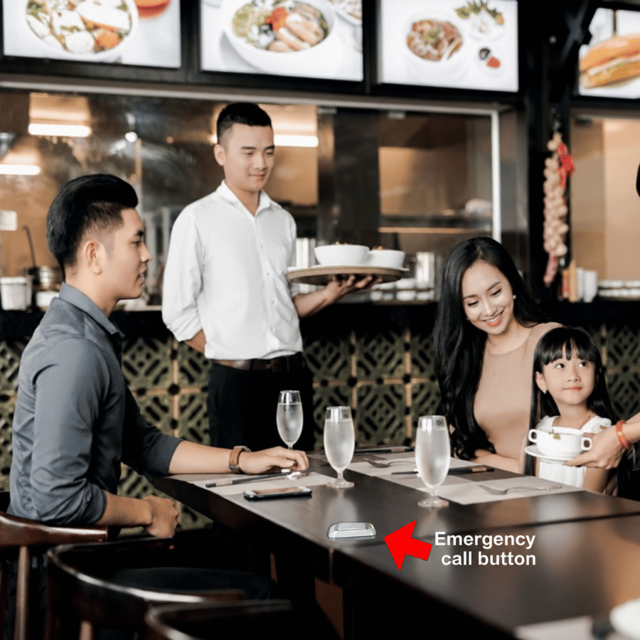 Suitable for calling service staff in restaurants. Làm chuông báo gọi nhân viên phục vụ tại các nhà hàng